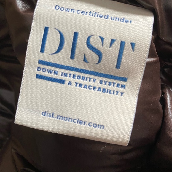 Moncler Navy Blue Down Maya Jacket - Picture 9 of 12